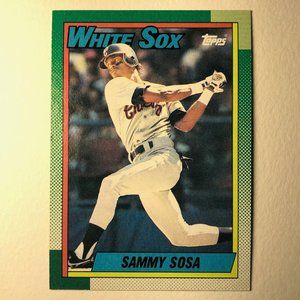 Sammy Sosa 1989 Topps Baseball Card